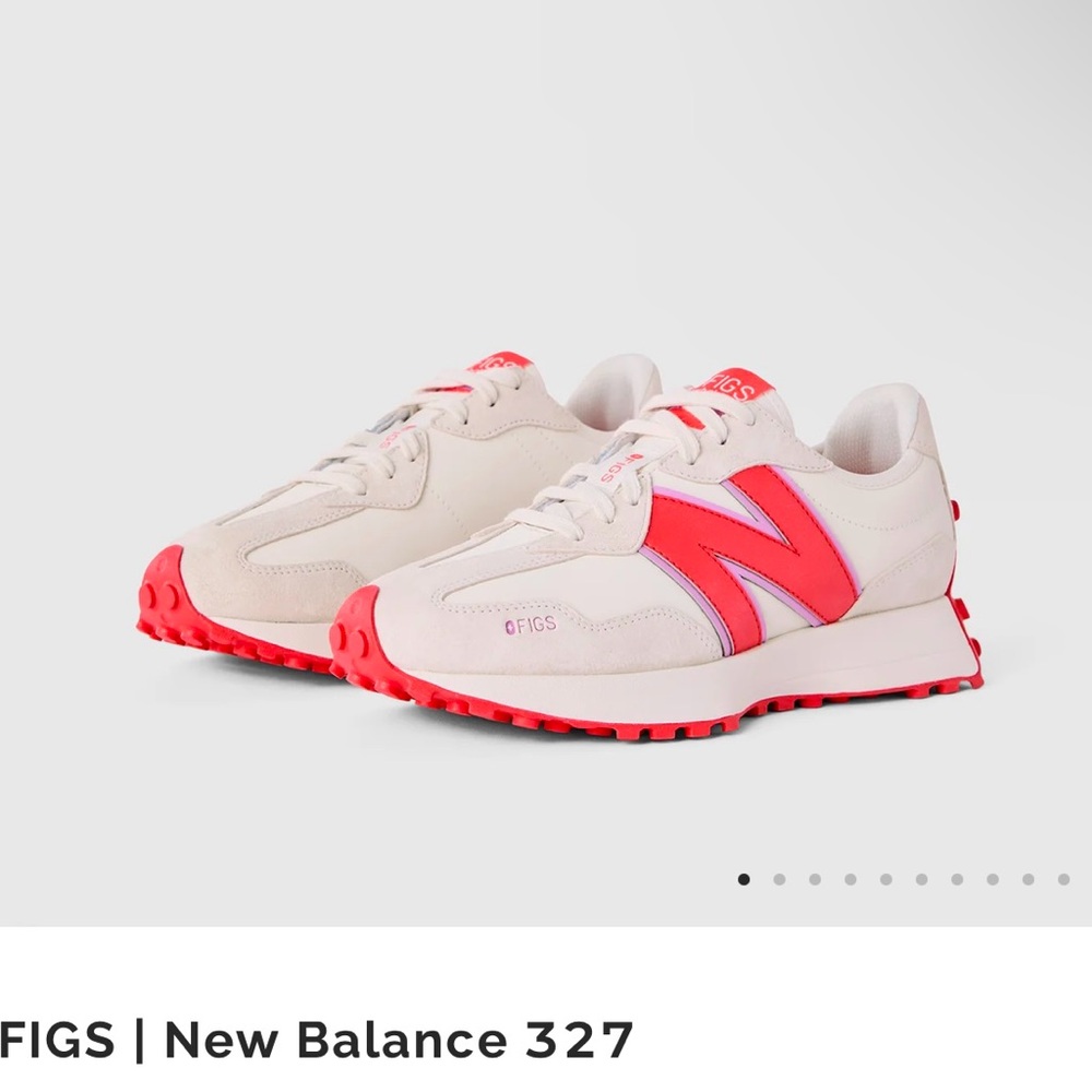 Relisted- NEW FIGS New Balance 327 Limited Edition Fireside Sz 9 women/7.5 men